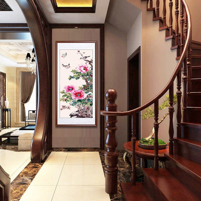 Elegant Floral Wall Decoration Print