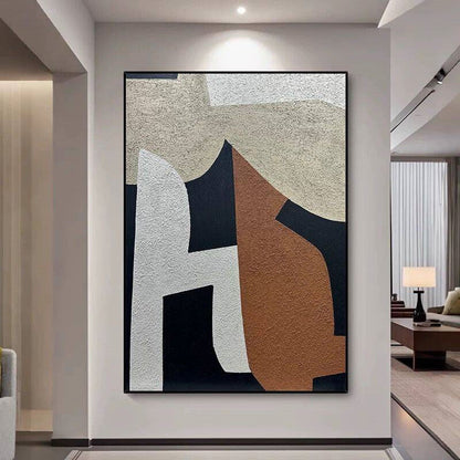 Modern Minimalist Textured Wall Art
