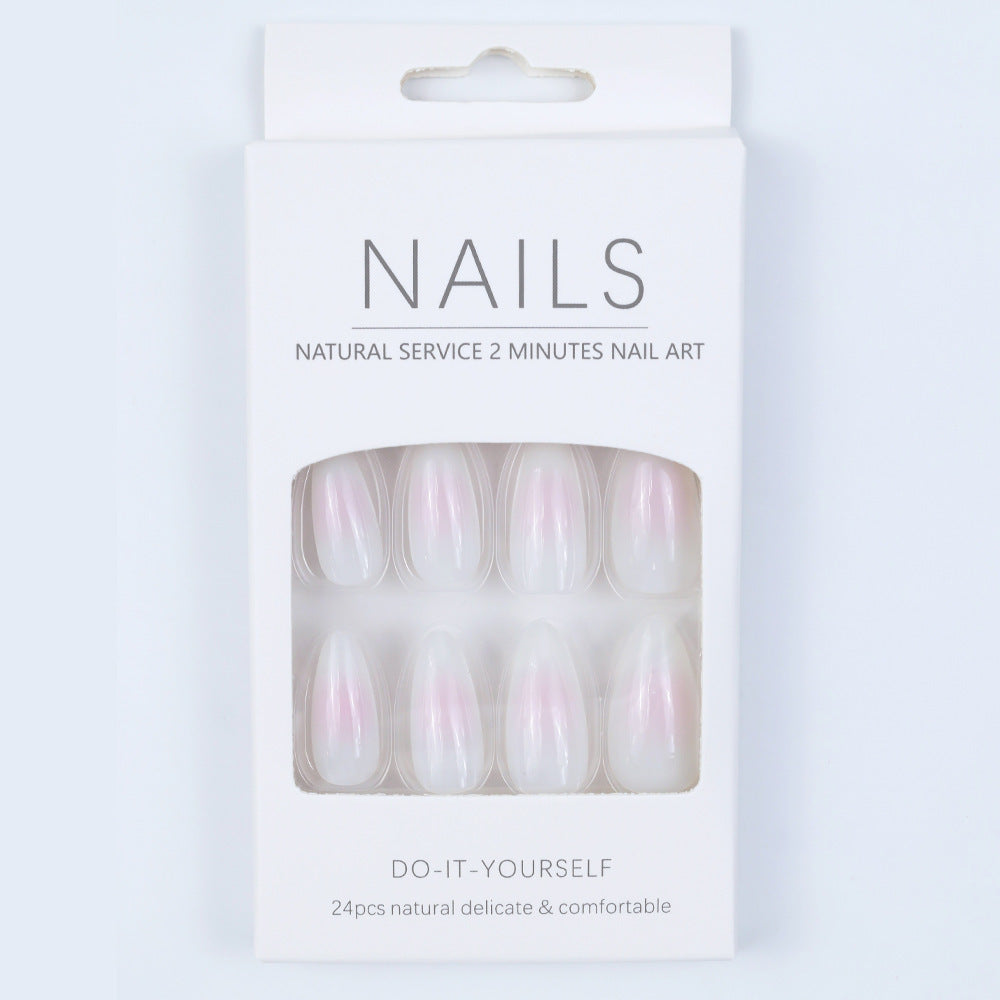 Artificial nails with elegant shine and soft gradient Acalora