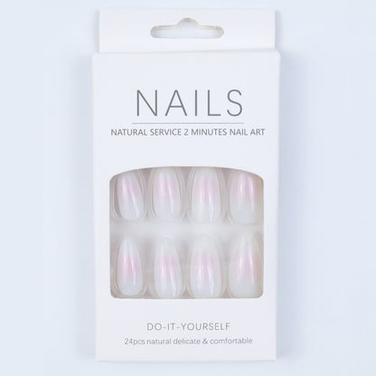 Artificial nails with elegant shine and soft gradient Acalora