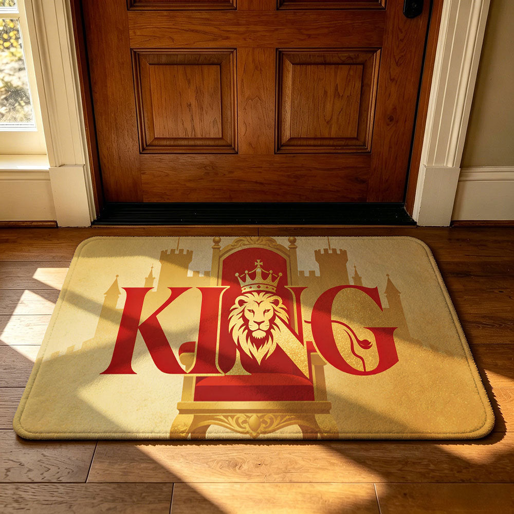 Unisex Tropical-Themed Decorative Doormat