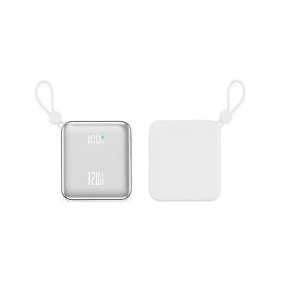 Compact power bank with state-of-the-art quick charging function and digital display Kalsten