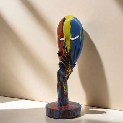 Artful decoration in the form of a thoughtful figure Acalora