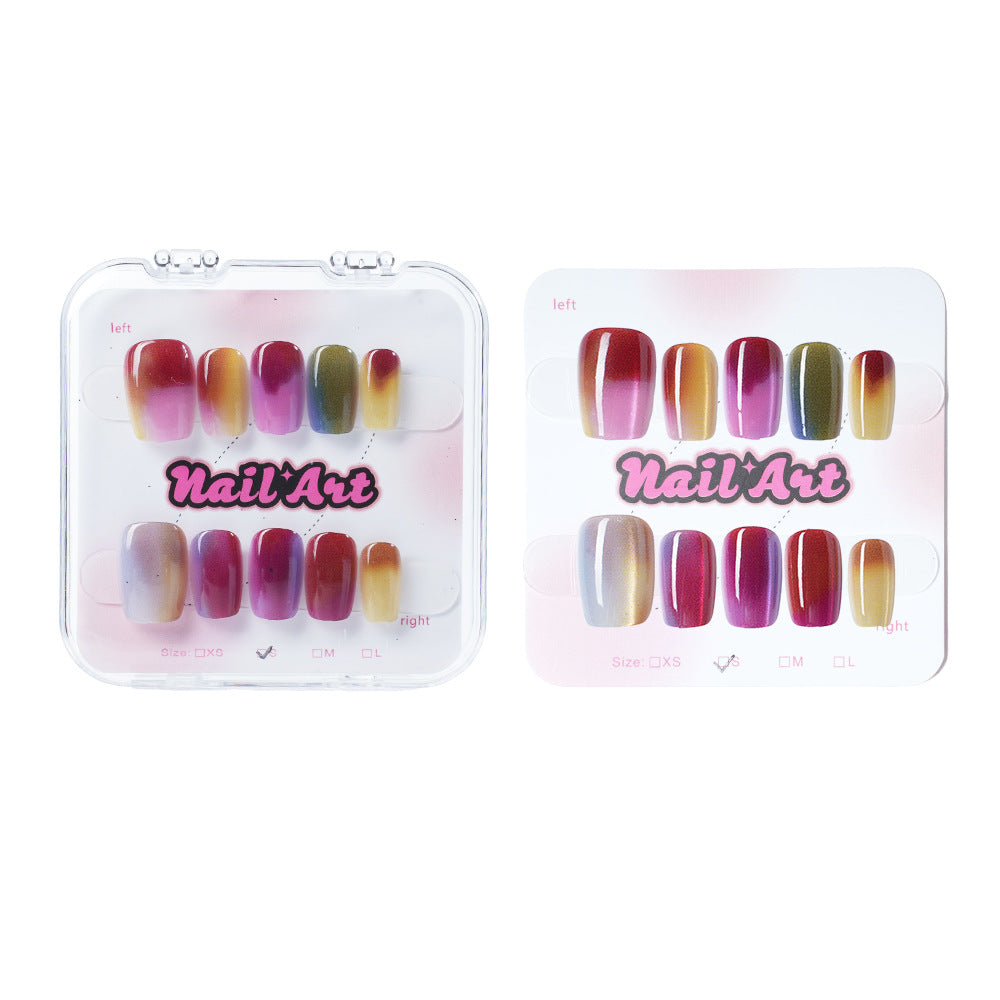 Ombre Gradient Press-On Nail Set Acalora