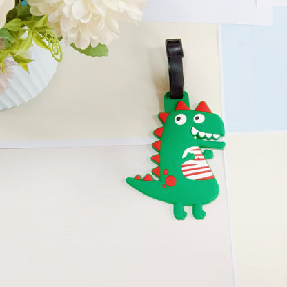 Unisex Luggage Tag in Flamingo Design Skanto