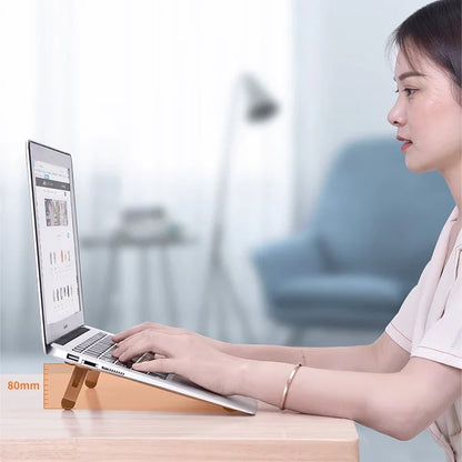BowLift | Portable Aluminum Laptop Stand, with Adjustable & Ergonomic Design, for Home, Office, Study & More