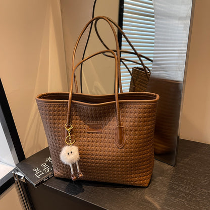 Woven Patterned Shoulder Bag Acalora
