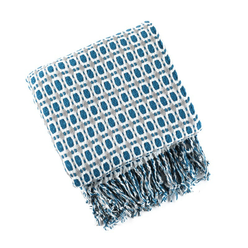 Women's Stylish Houndstooth Pattern Scarf
