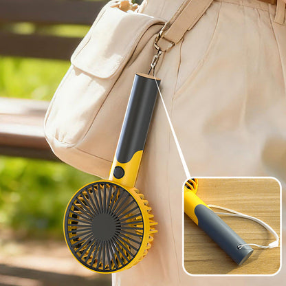 Women's portable cooling fan with flexible tilt angle Karnz