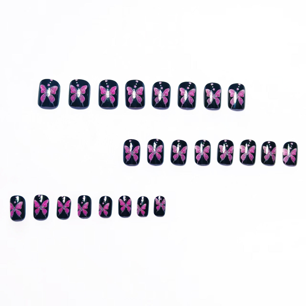 Artistic Butterfly Nail Art Acalora