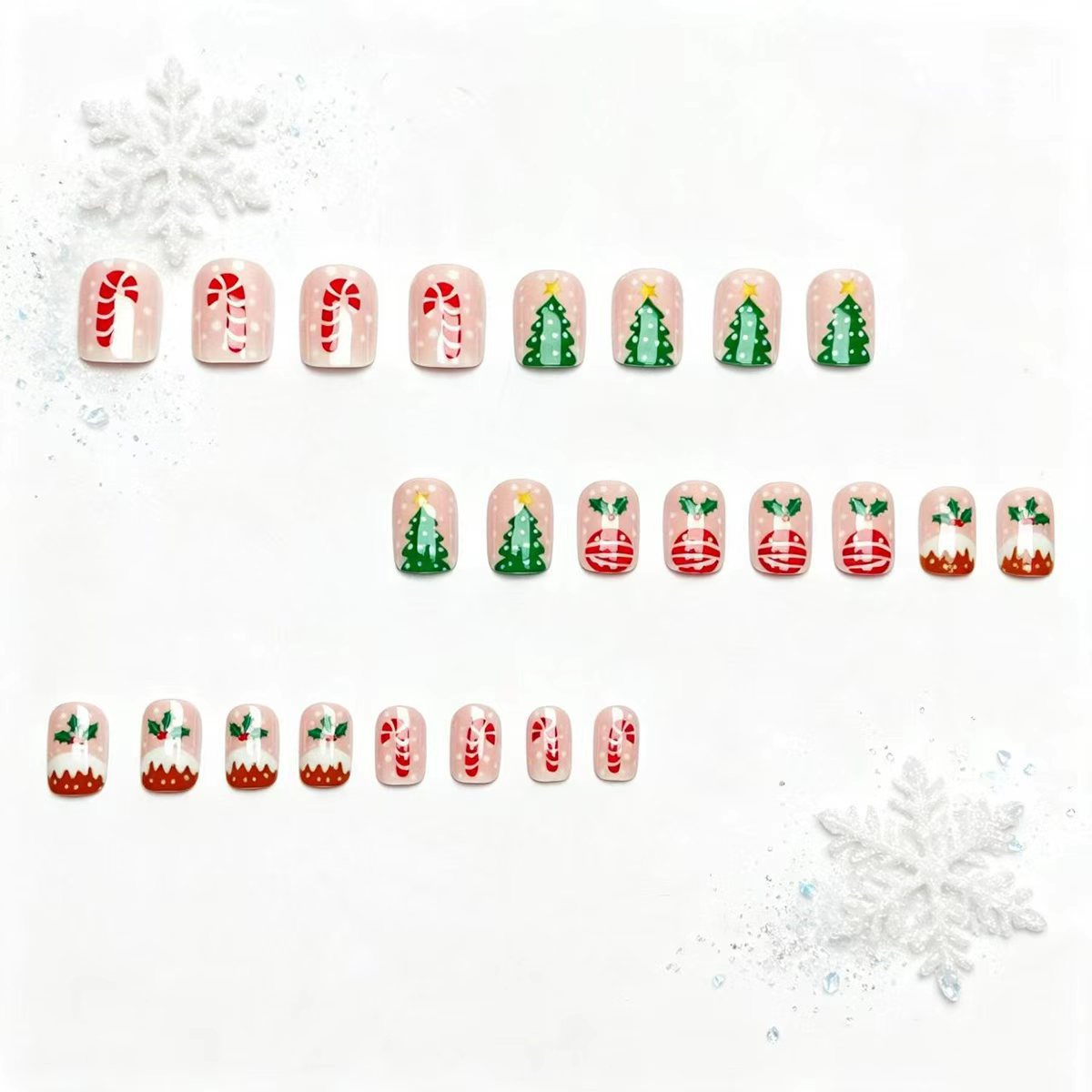 Festive Nail Art Acalora