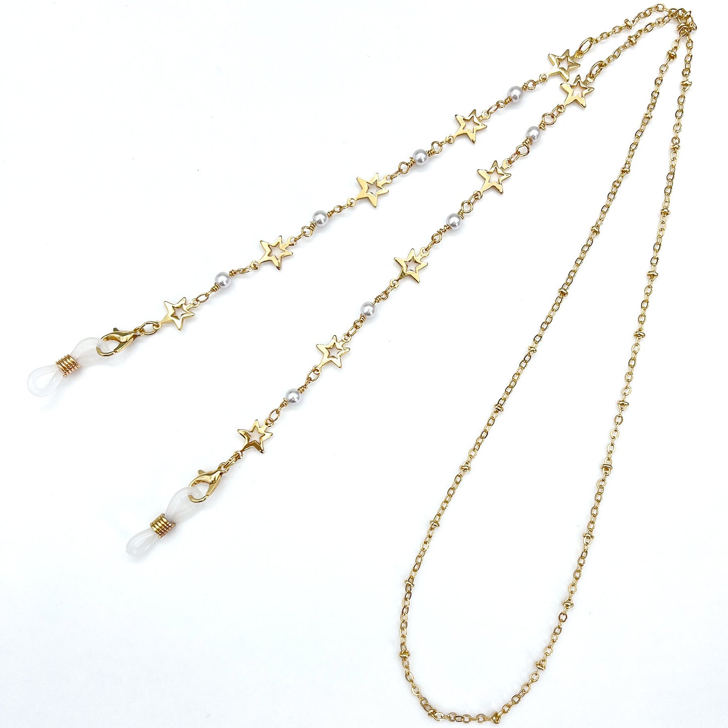 Star-Embellished Eyewear Retainer Chain Acalora