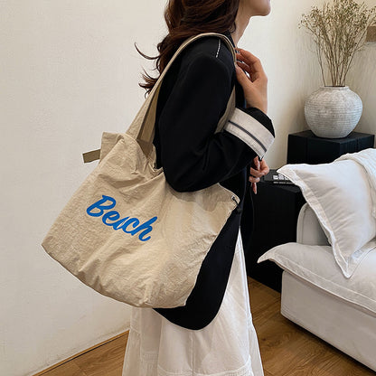 Spacious Canvas Tote Bag Acalora