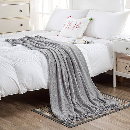 Cozy Knitted Blanket
