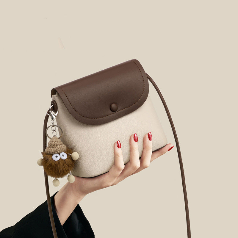 Compact Textured Crossbody Bag Acalora