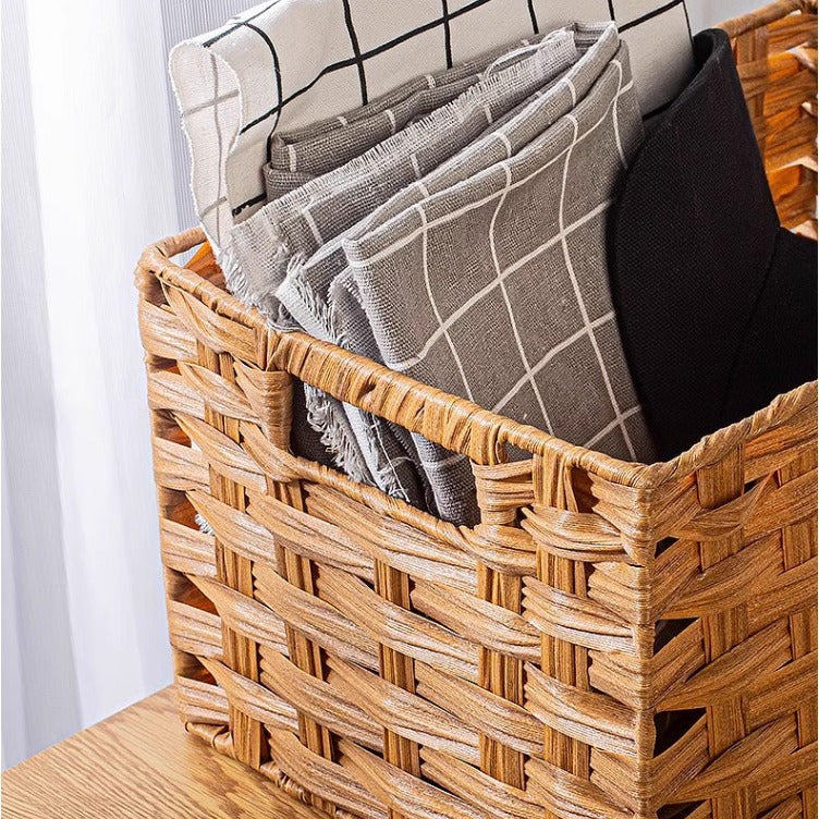 Sparkling storage basket with carrying handle Acalora