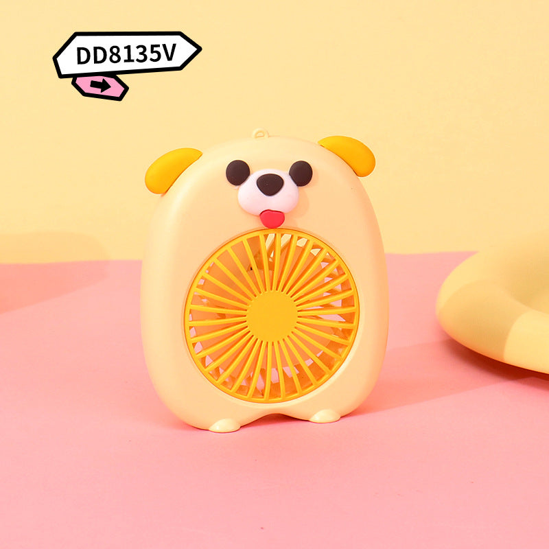 Women portable mini hand fan in creative pig design Bowlift
