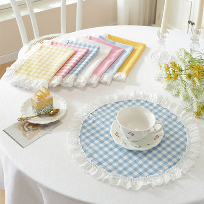 Lace Trimmed Placemats