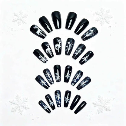 Winter-Themed 3D Nail Art Acalora