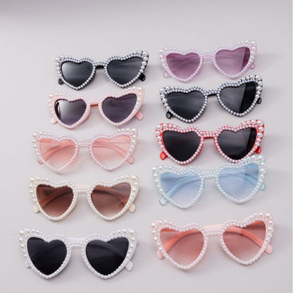 Women’s Designer Sunglasses with Pearl Frame by Kalsten