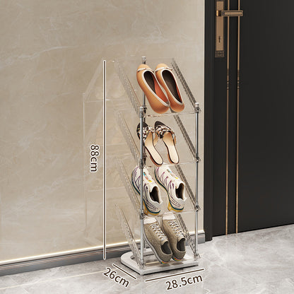 Shoe rack with transparent design Acalora