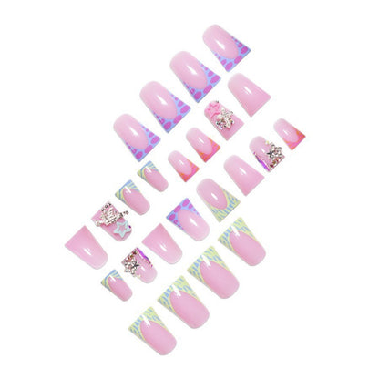 Decorative Press-On Nails Acalora
