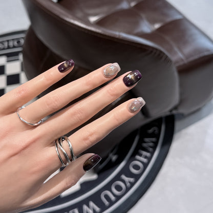 Starry Gradient Nail Art Set Acalora