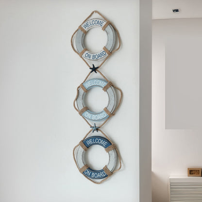 Maritime Wall Clock Decor