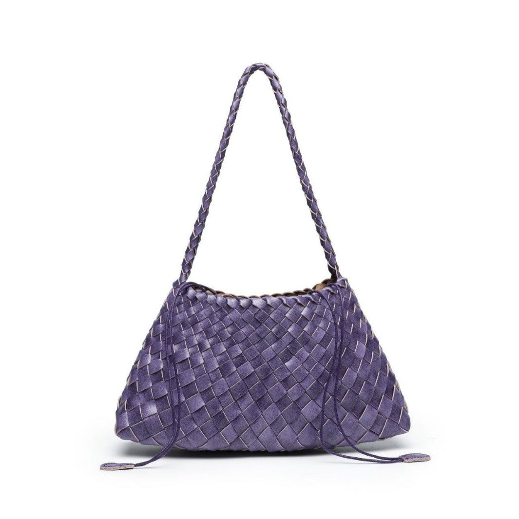 Textured Woven Slouchy Shoulder Bag Acalora