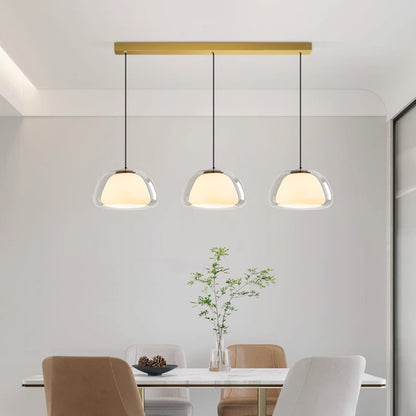 Modern Minimalist Glass Pendant Light