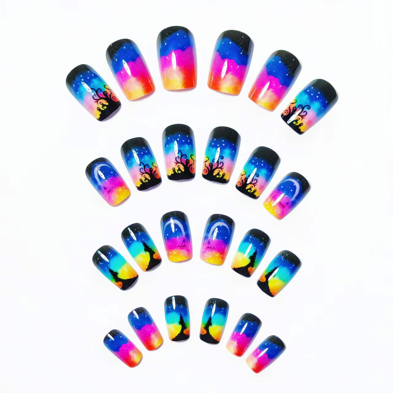 Cosmic Fantasy Nail Art Acalora