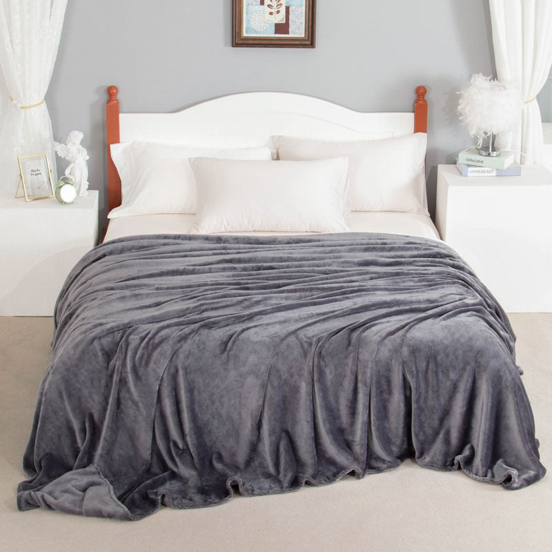 Plush Fleece Throw Blanket