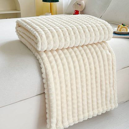 Ridge Textured Throw Blanket