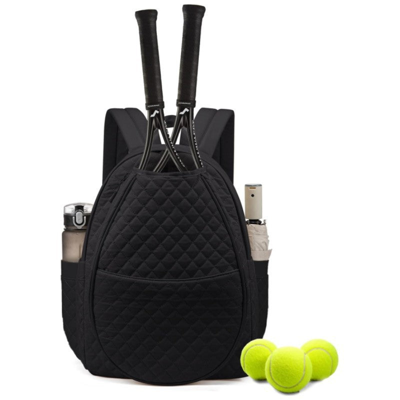 Stylish Quilted Tennis Backpack Acalora
