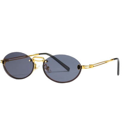Women's fashionable sunglasses with filigree metal frame and stylish design Karnz