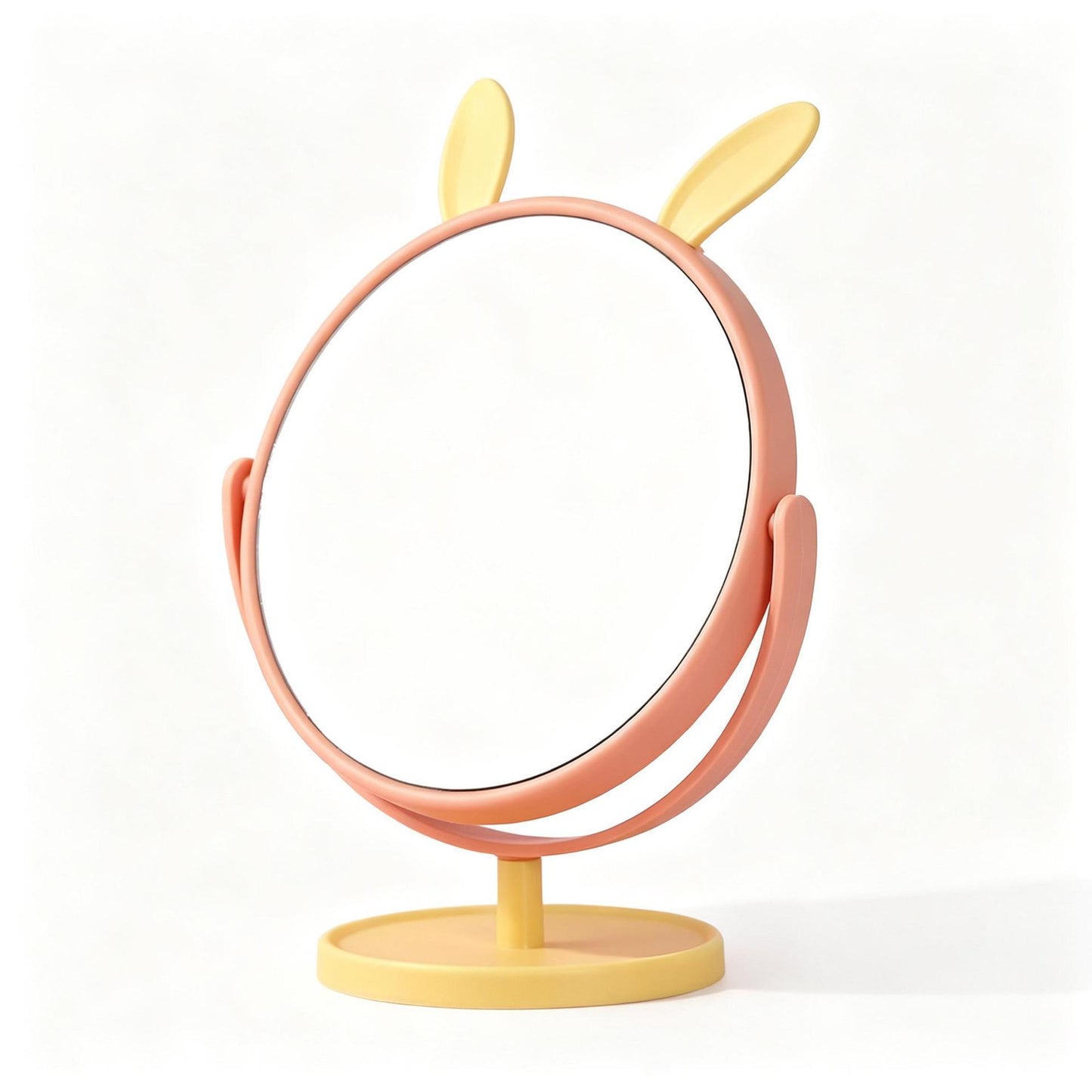 Cute Bunny-Themed Tabletop Mirror