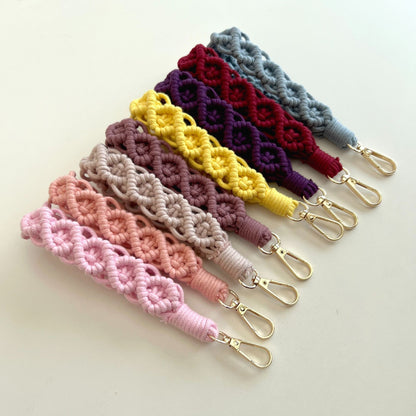 Handcrafted Macrame Keychain Acalora