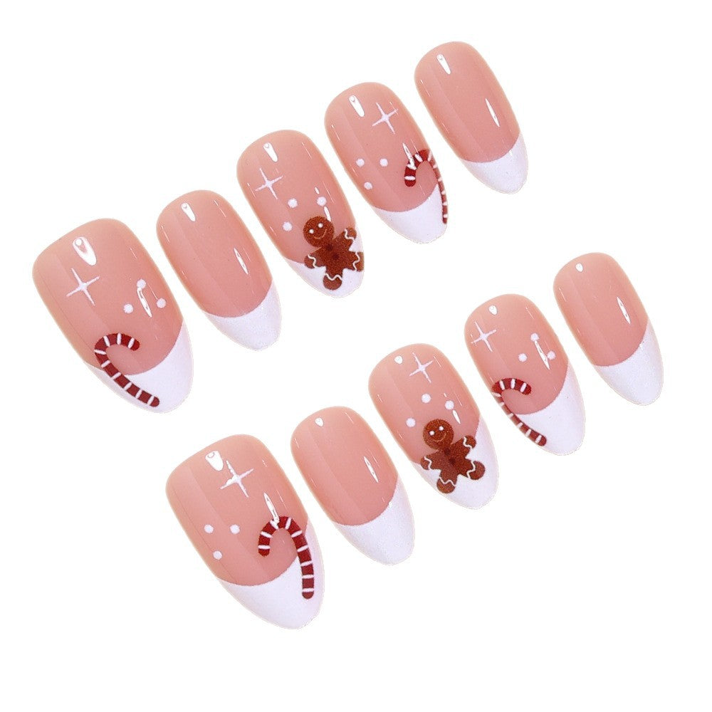 Holiday-Themed Press-On Nail Art Acalora