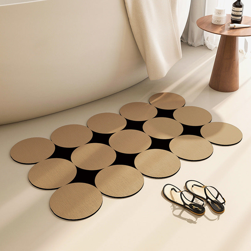 Abstract Shaped Bath Mat