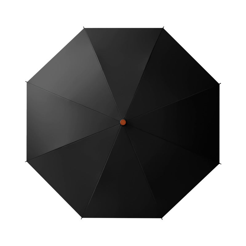 Men's automatic business umbrella with wooden handle Bowlift