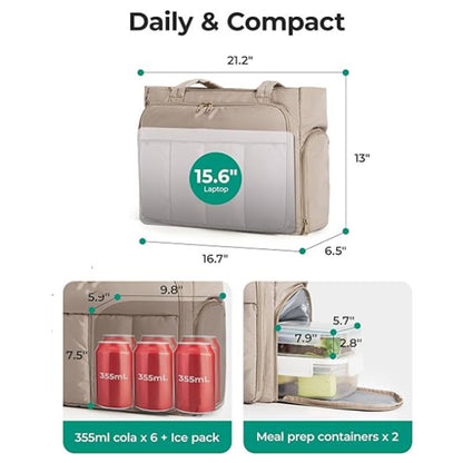 Insulated Multi-Functional Lunch Tote Acalora