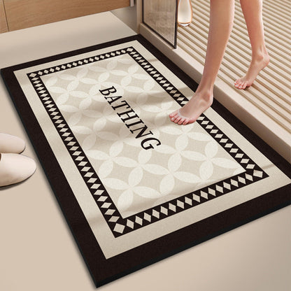 Absorbent Bathroom Floor Mat