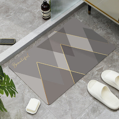 Modern Minimalist Bathroom Mat