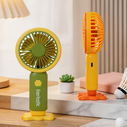 Unisex Portable Handheld Fan with Ergonomic Design and USB Charging Function Karnz