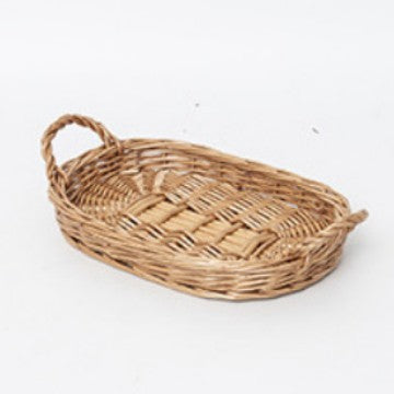 Beef Handcrafted Basket with Handle Acalora
