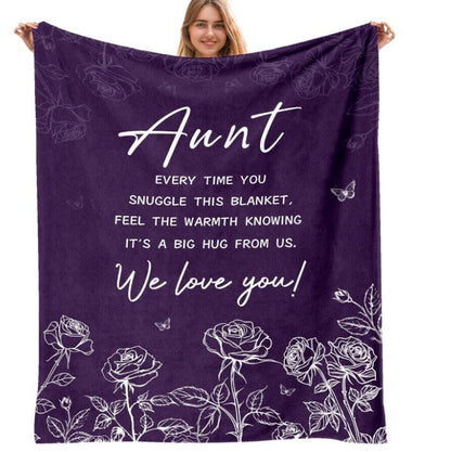 Sentimental Message Throw Blanket