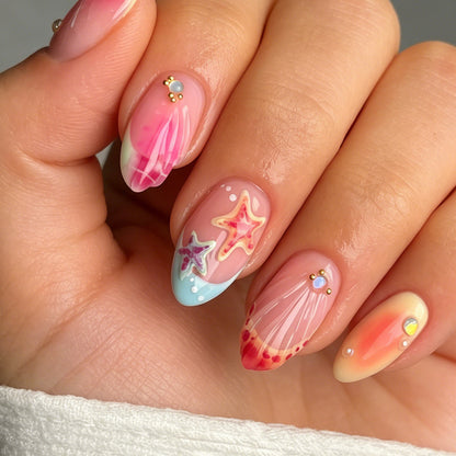 Coastal Themed Nail Art Tips Acalora