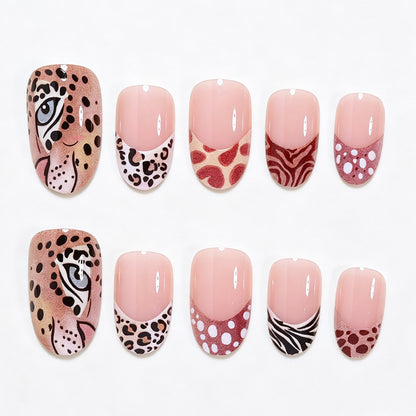 Safari Animal Theme Nail Art Set Acalora