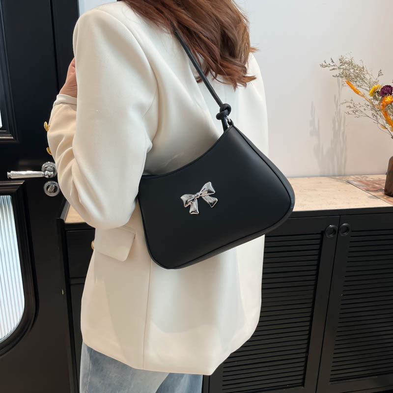 Elegant Bow Detail Crossbody Bag Acalora