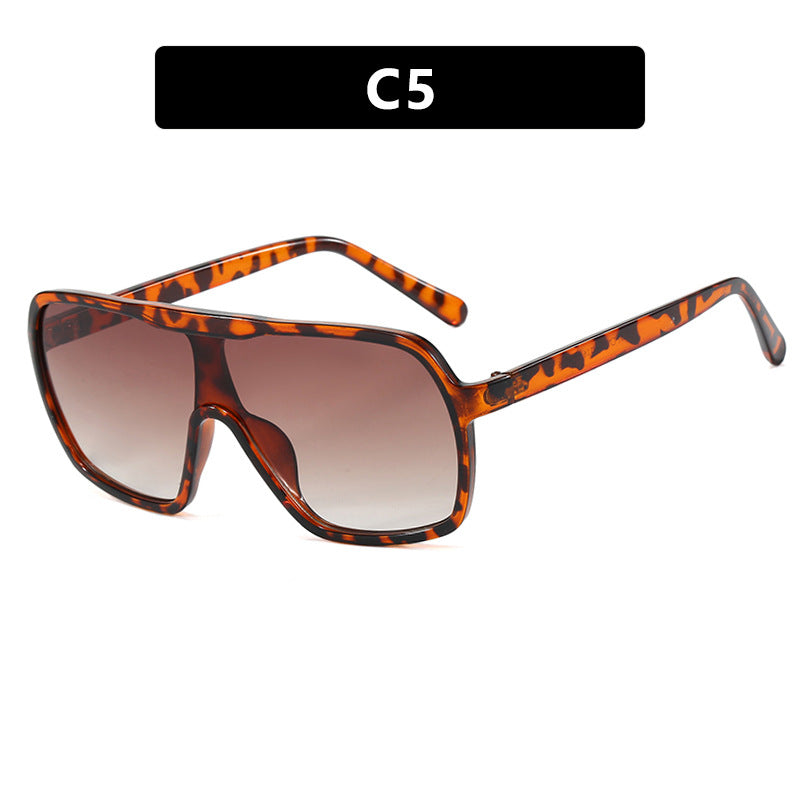 Women's oversized sunglasses with wide frame Karnz